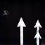 Arrow pointing upwards